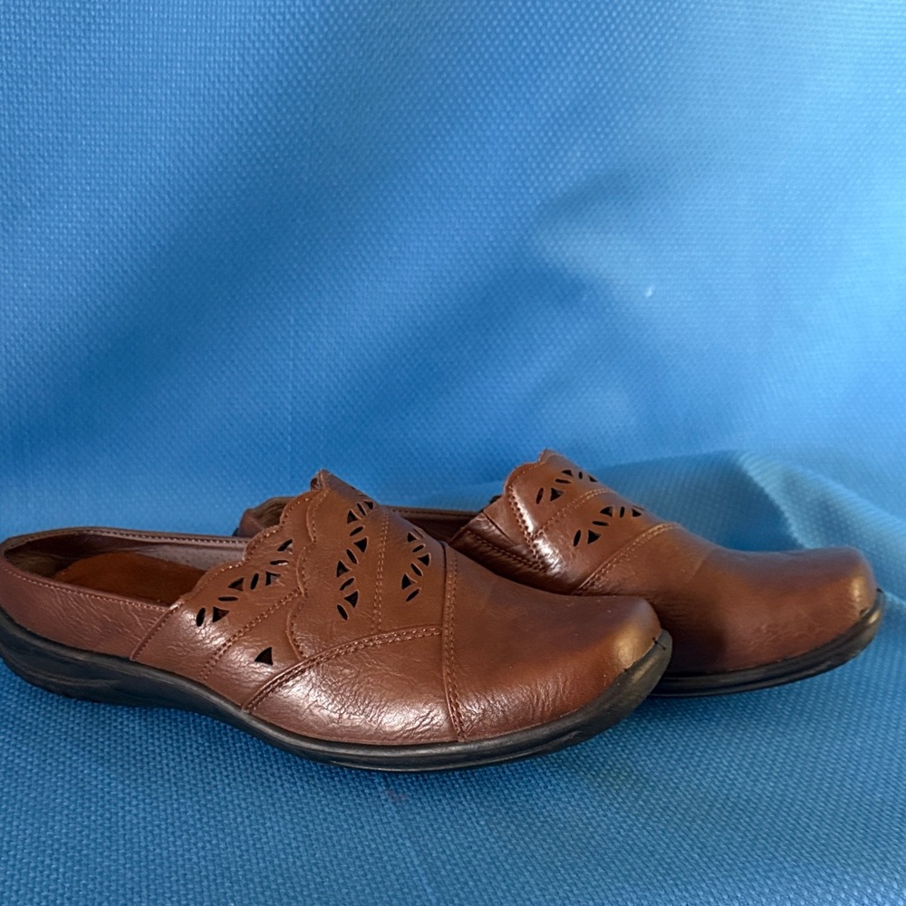 Easy Street Brown Women's Mules